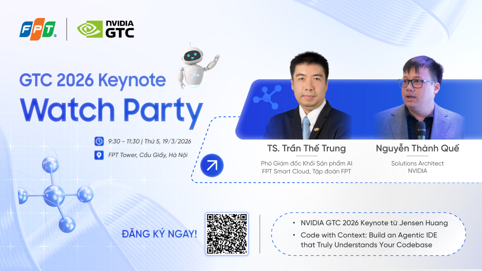 Cùng FPT Smart Cloud khai phá sức mạnh Agentic IDE với NVIDIA GTC 2026 ...
